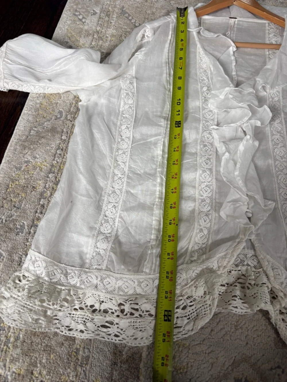 Free People Chante Ruffle Top - Picture 7 of 10